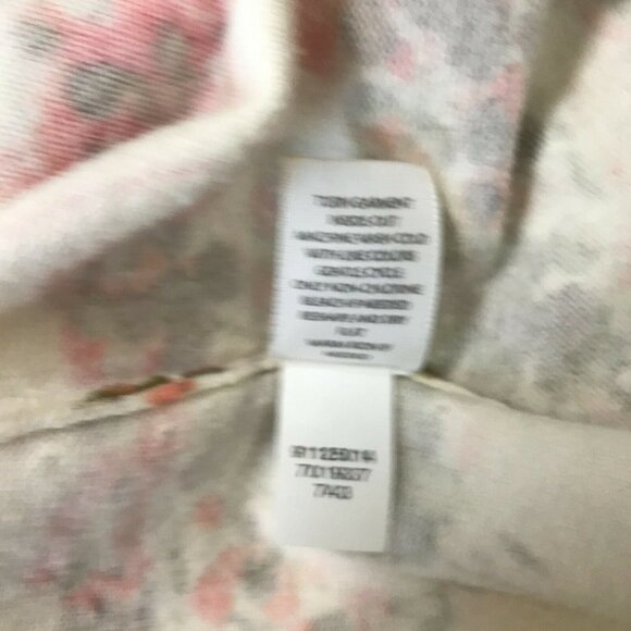 J Jill Womens Long Sleeves Stretch Crossover Wrap Multi Color Sweater Size Small - Picture 7 of 7